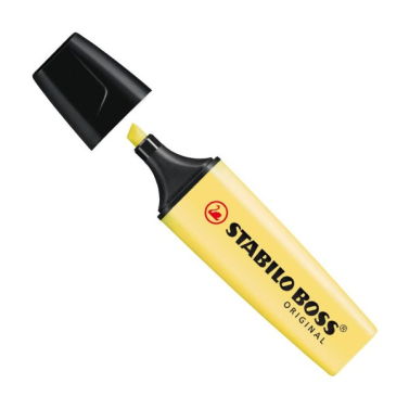 Marcador de Texto Stabilo Boss 70/144 Pastel Amarelo